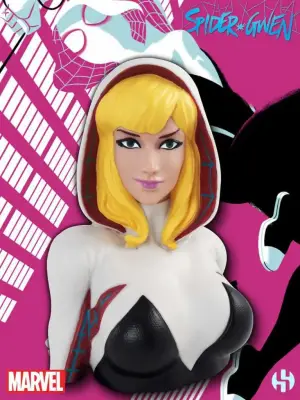 Figurine spider gwen deluxe bust bank - SPIDER