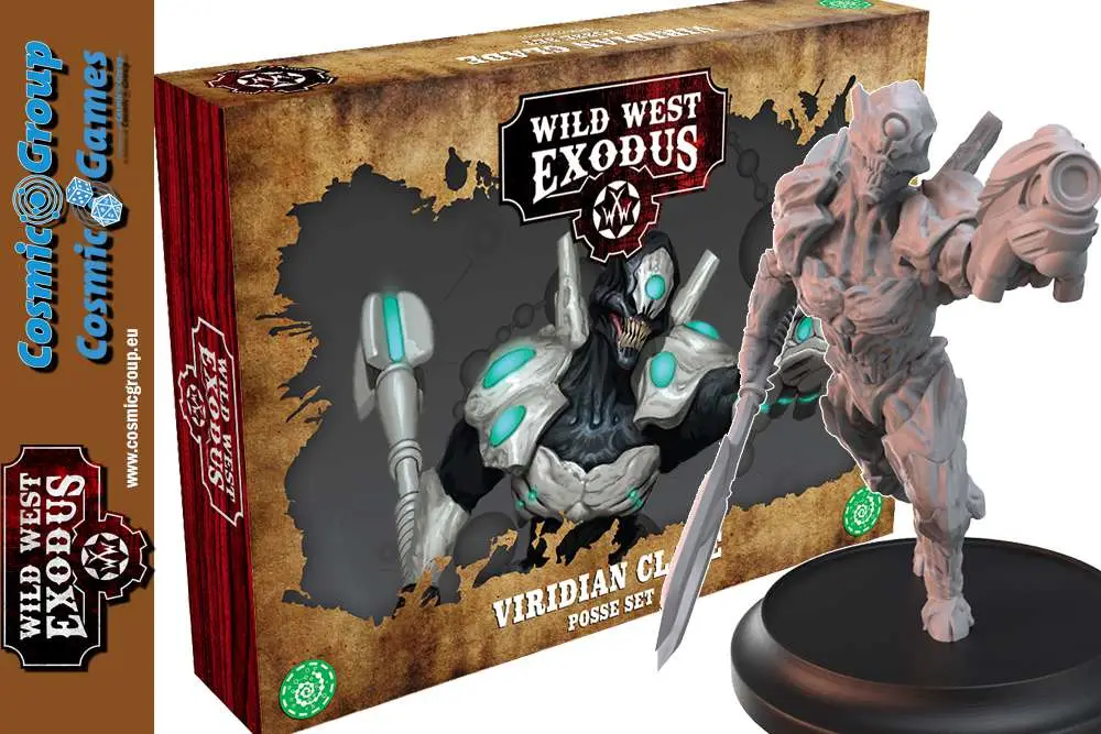 Figurine wwe viridian clade posse - Viridian