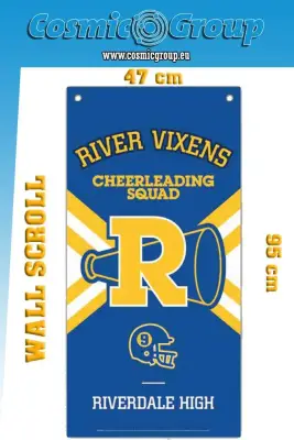 Figurine riverdale cheeerleading wall banner - Riverdale