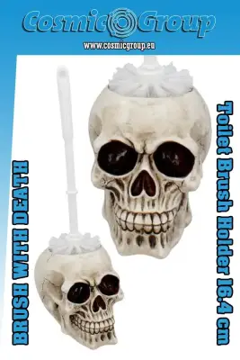 Figurine toilet brush with death natural - Death