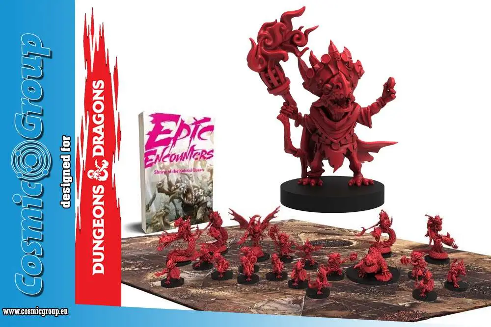 Figurine epic encounters shrine of kobold queen - Queen