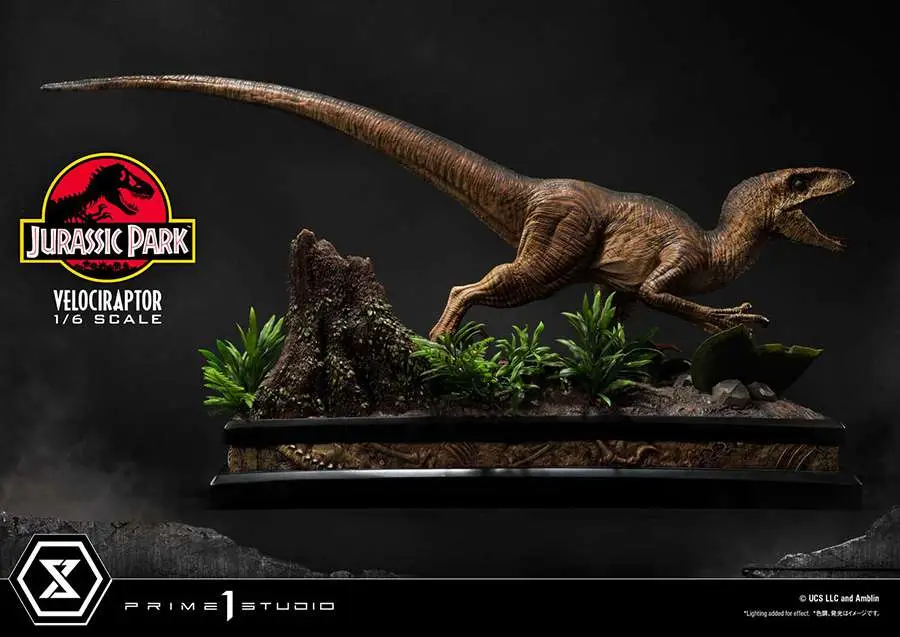 Statue jurassic park velociraptor attack - Jurassic Park