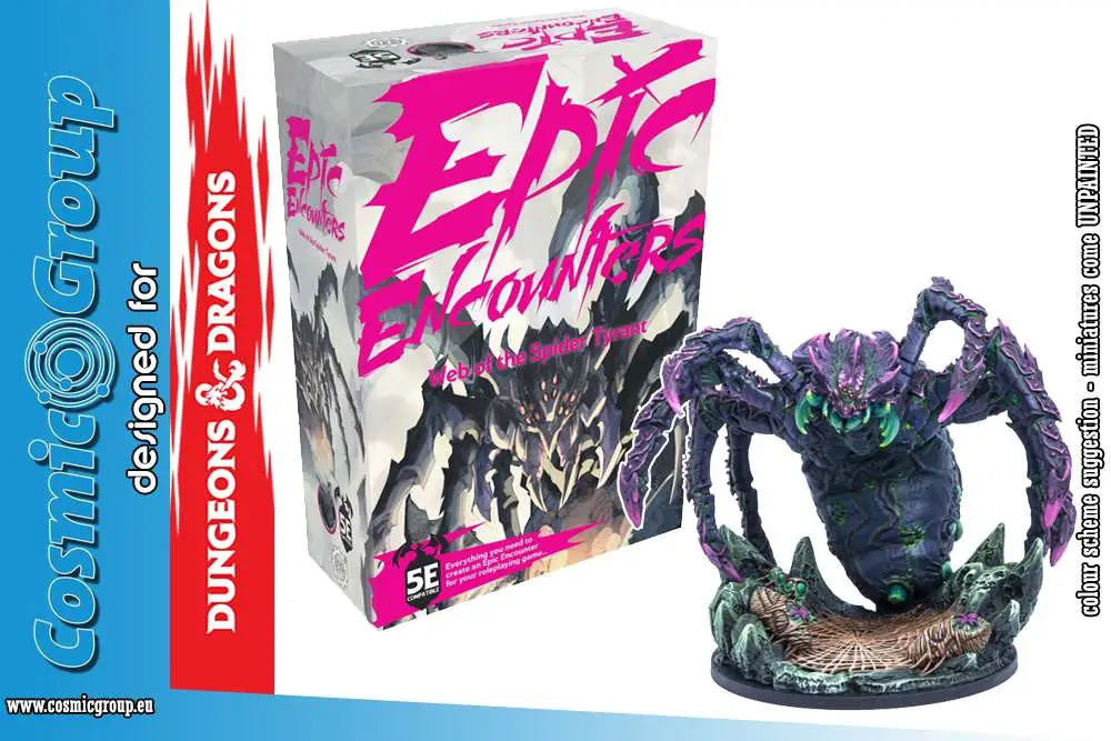 Figurine epic encounters web of the spider tyrant - SPIDER