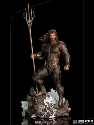 Figurine zack snyder justice league aquaman 1/10 - Justice League
