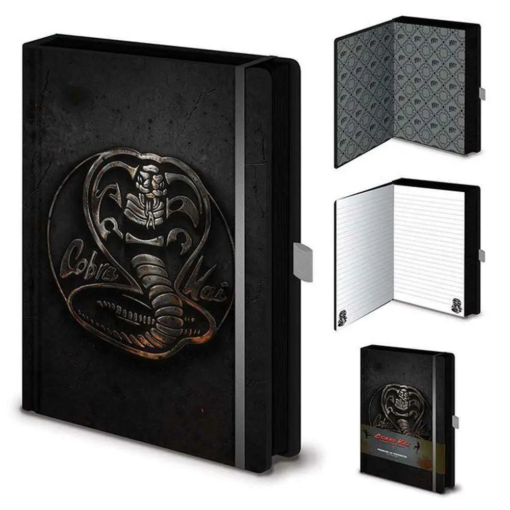 Figurine cobra kai metal badge prem. a5 notebook - Cobra Kai