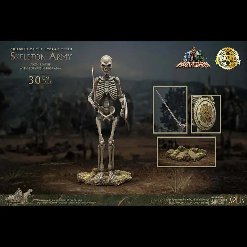 Statue ray harryhausen skeleton army - Ray Harryhausen