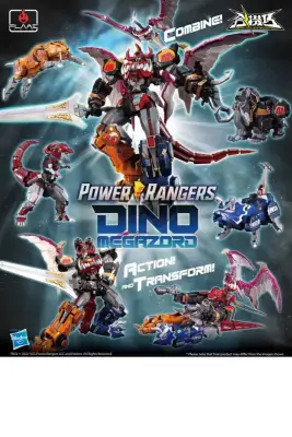 Figurine power rangers go kara kuri dino megazord - Mini-figurines