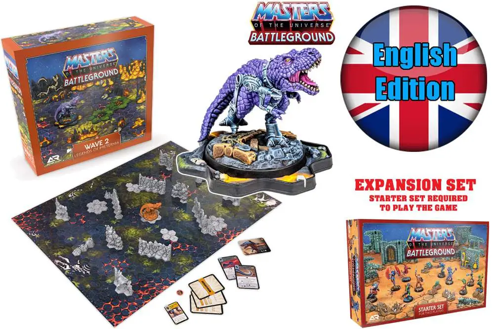 Figurine motu:battleground wave 2 legends of preternia eng - Legends