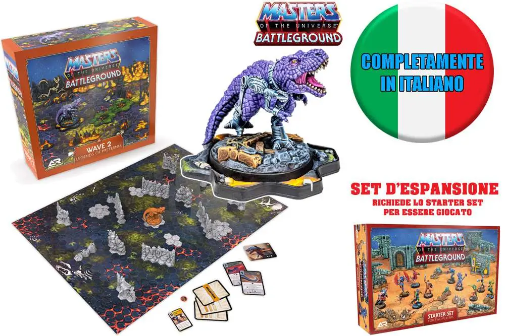 Figurine motu:battleground wave 2 legends of preternia ita - Legends