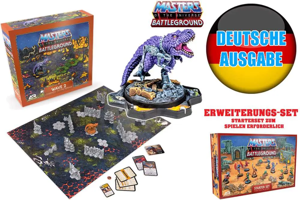 Figurine motu:battleground wave 2 legends of preternia ger - Legends