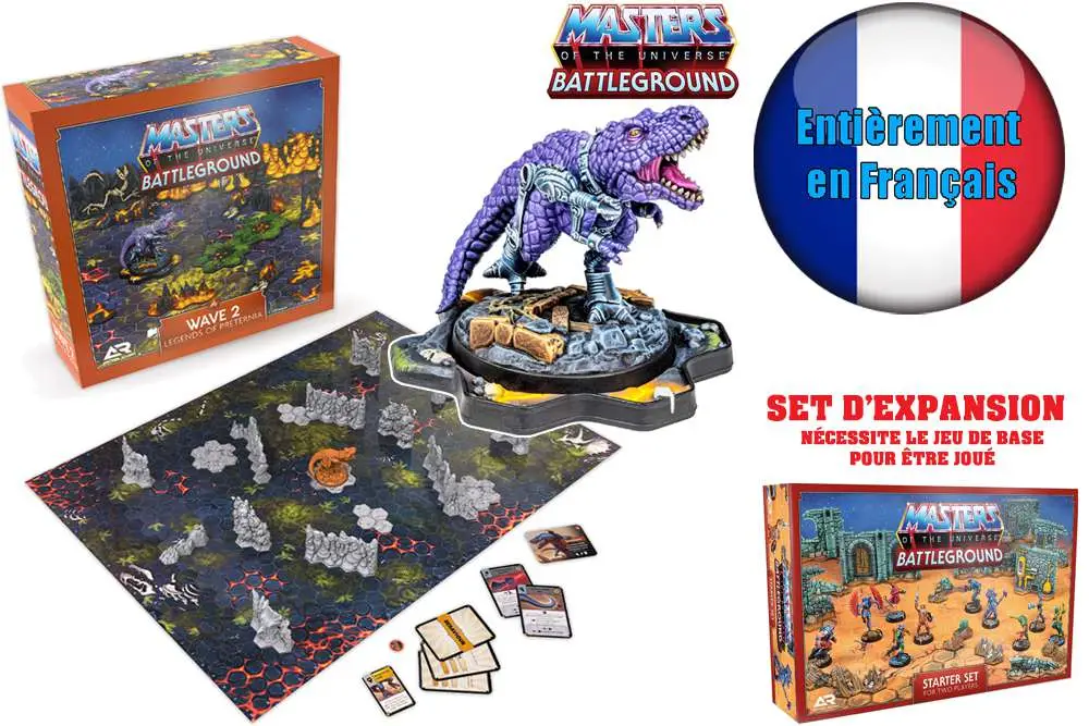 Figurine motu:battleground wave 2 legends of preternia fra - Legends
