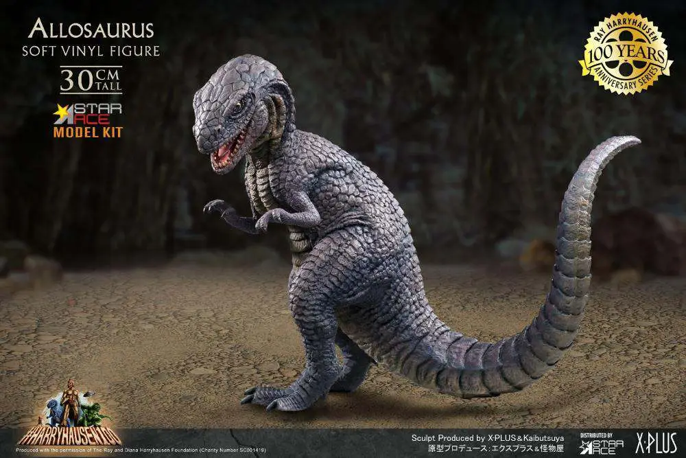 Maquette ray harryhausen allosaurus model kit - Ray Harryhausen