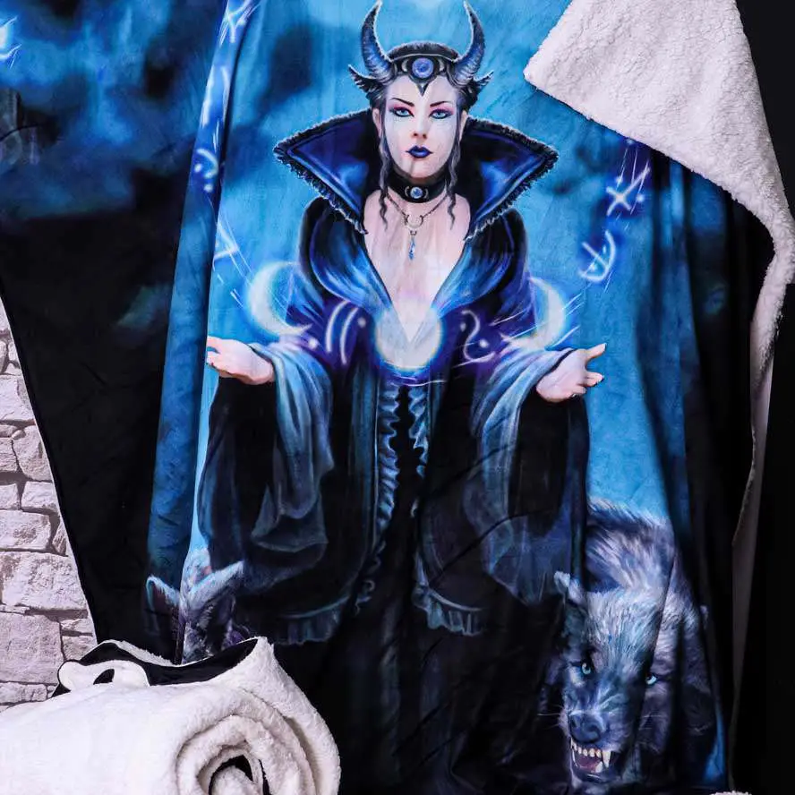 Figurine throw moon witch anne stokes - Anne Stokes