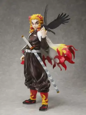 Figurine Demon Slayer kyojuro rengoku 1/4 st - Mini-figurines
