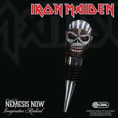 Figurine iron maiden book of souls bottle stopp - Iron Maiden