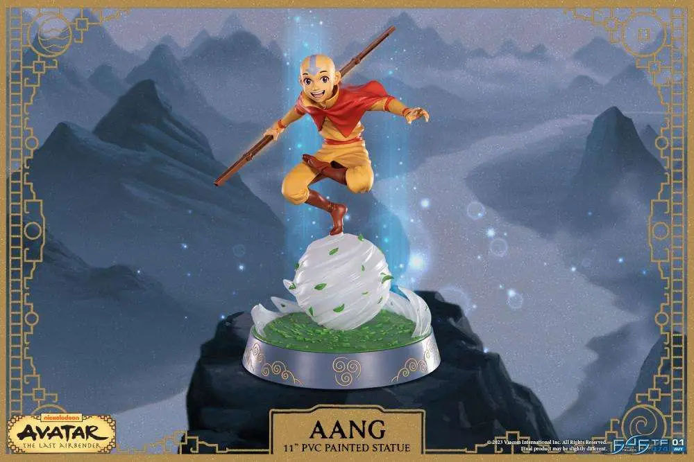 Statue avatar the last airbender aang 11 pvc painted - Avatar