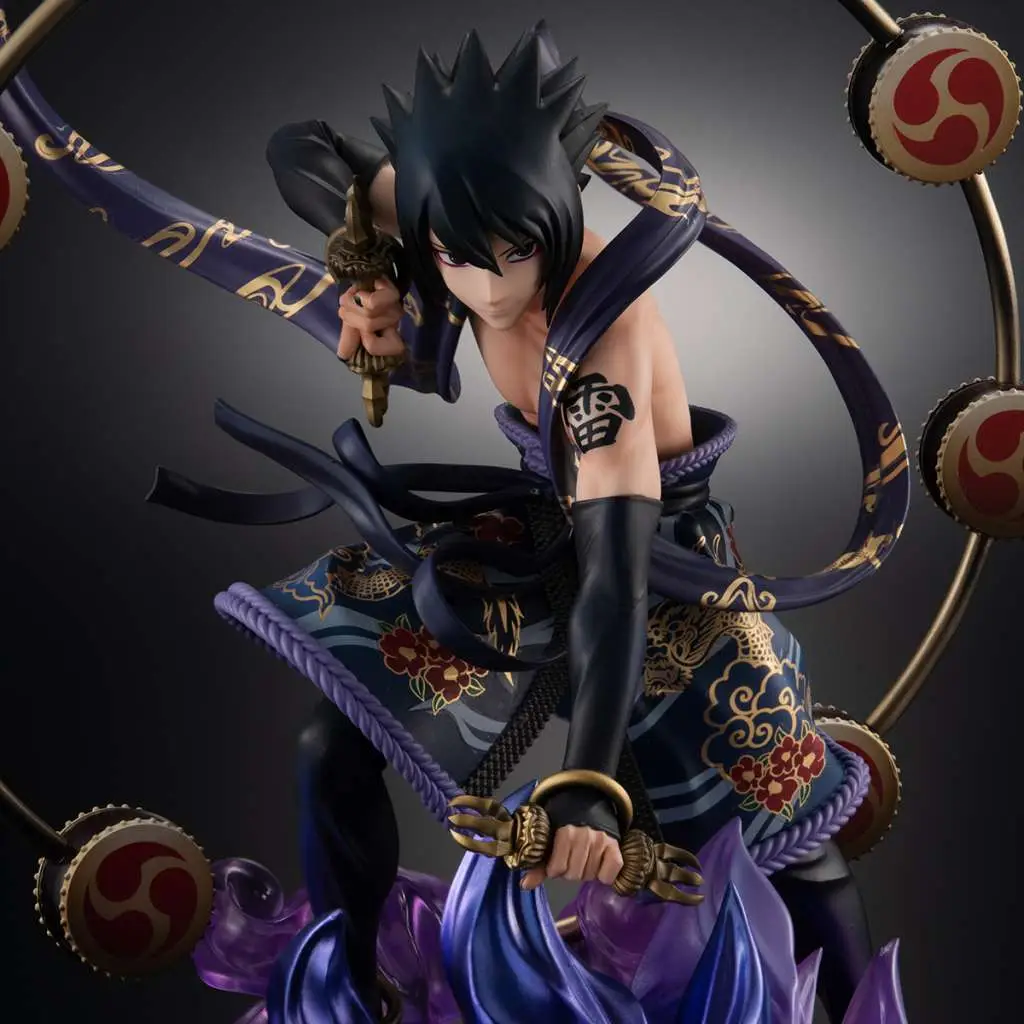 Statue Naruto shipp sasuke thunder god gem - Naruto