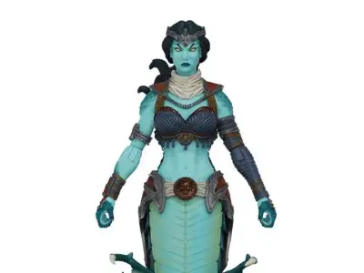 Figurine court of the dead s2 gallevarbe eyes queen action - Court of the Dead