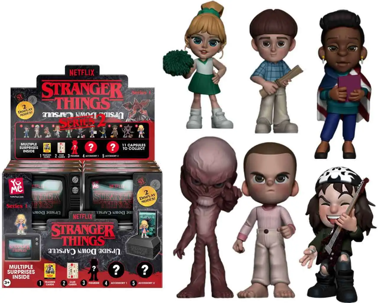 Figurine Stranger Things upside down capsule series 2 display (12 units) - Stranger Things