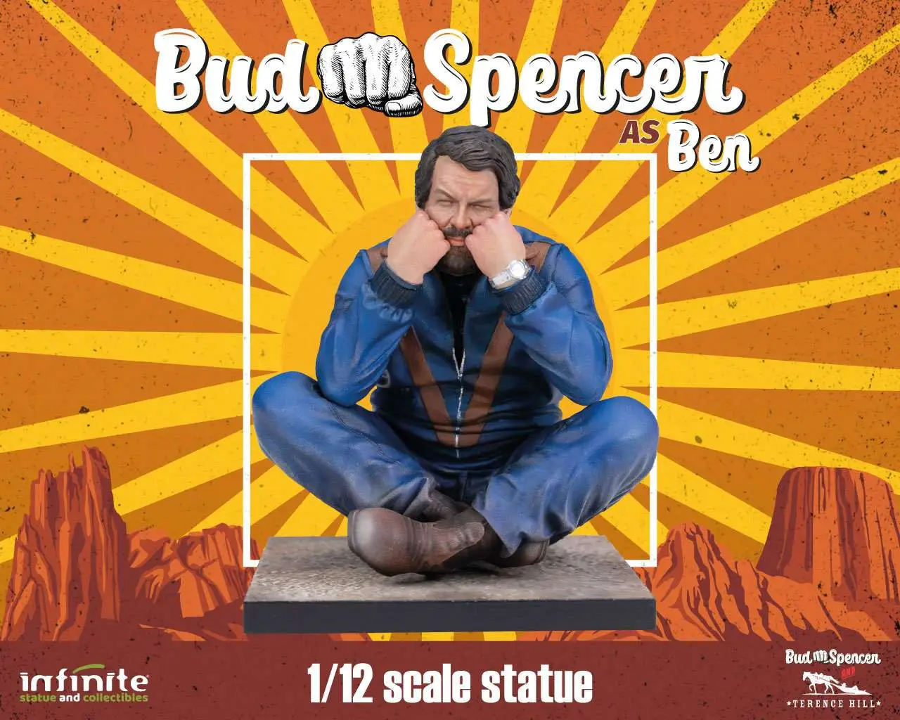 Statue bud spencer as ben 1/12 - Bud Spencer