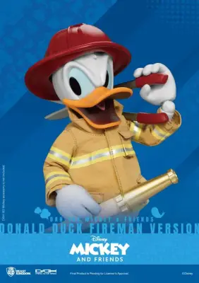 Figurine mickey friends donald duck fireman version - Friends