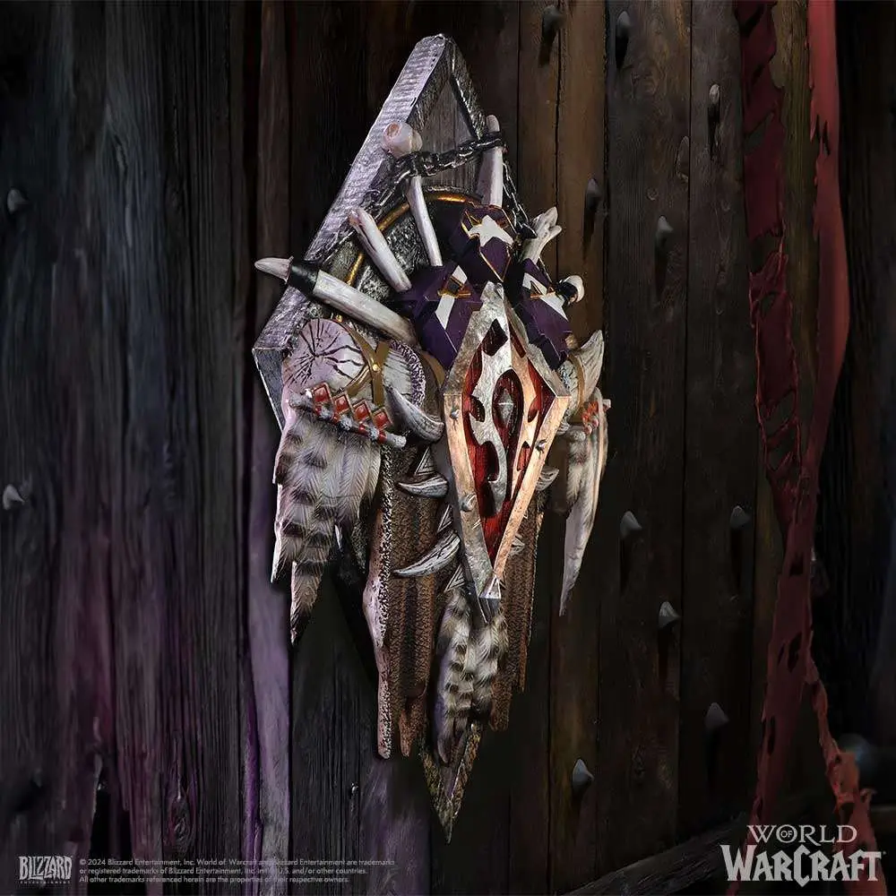 Figurine world of warcraft horde wall plaque - World of Warcraft