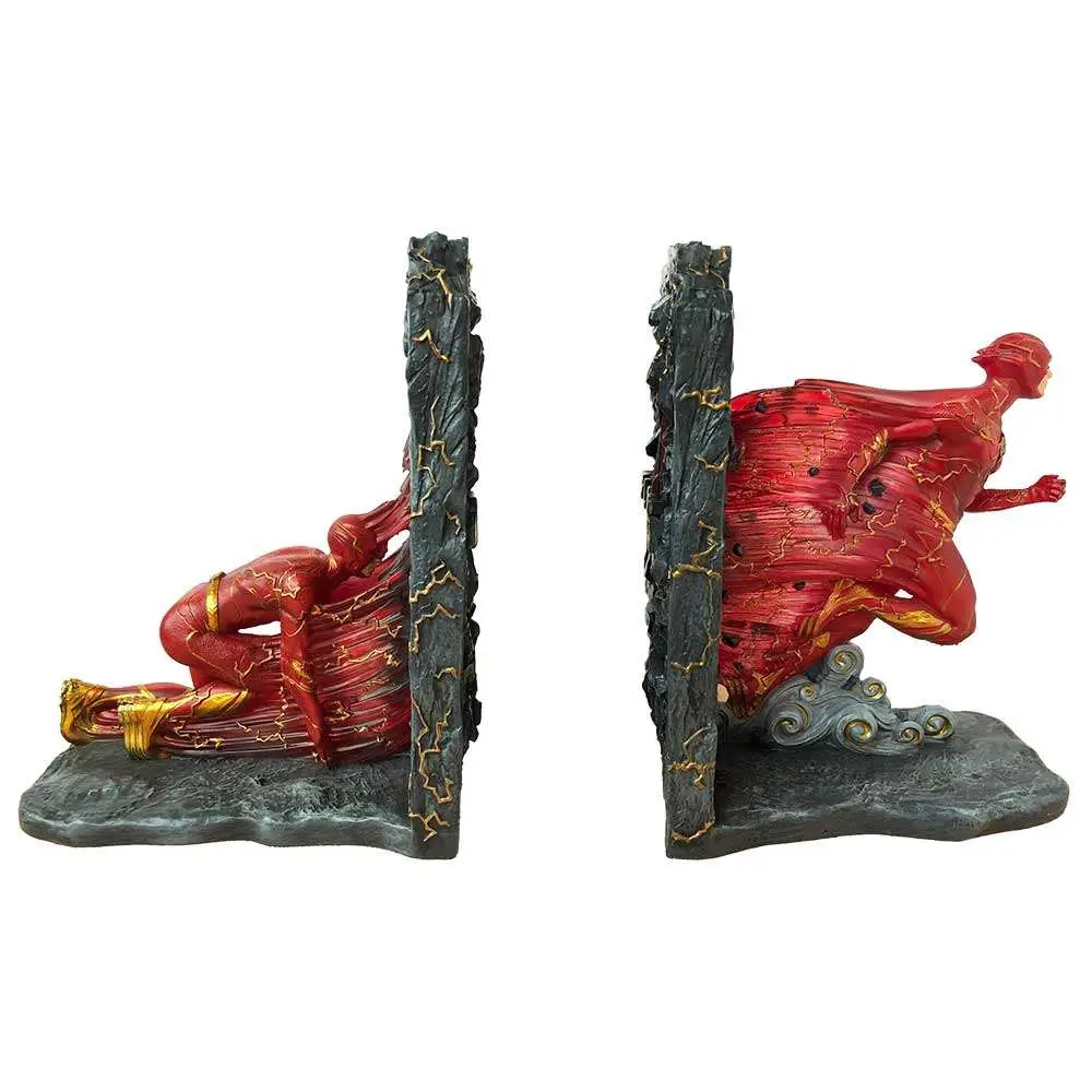 Figurine the flash super hero bookends - Flash