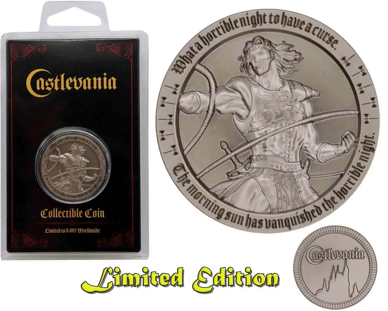 Figurine castlevania limited edition collectible coin - Castlevania