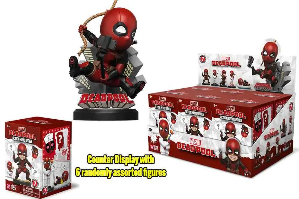 Figurine yume hero box deadpool action series display (6) - Deadpool