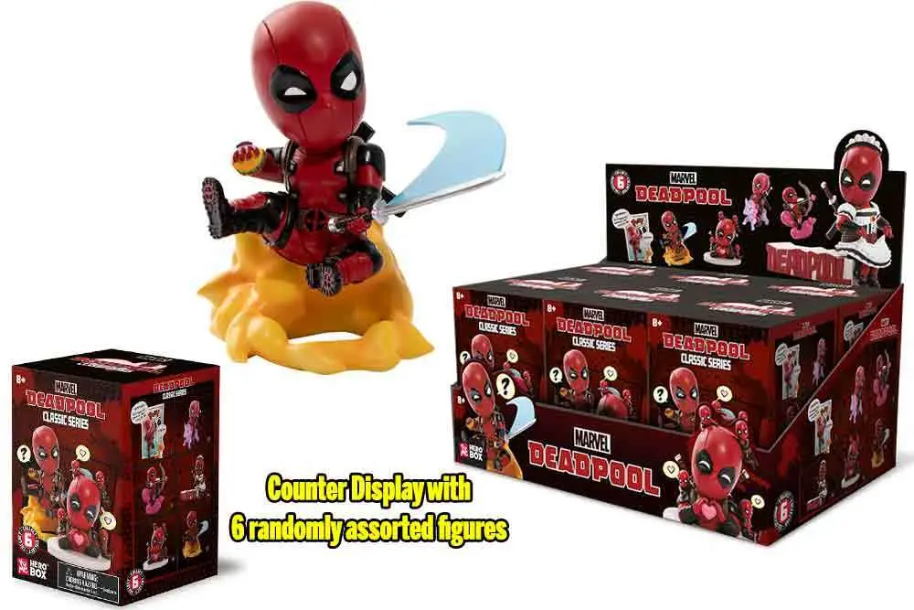 Figurine yume hero box deadpool classic series display (6) - Deadpool