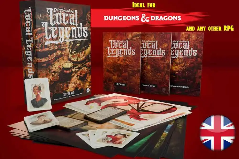 Figurine epic encounters local legends tavern kit - Legends