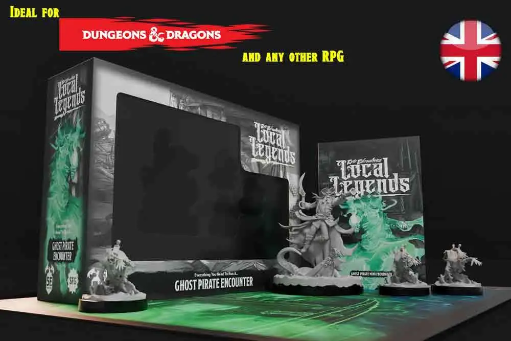 Figurine epic encounters local legends ghost pirate - Legends