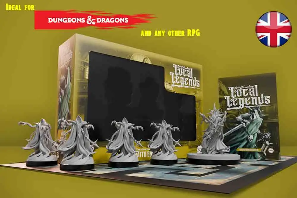 Figurine epic encounters local legends wraith - Legends