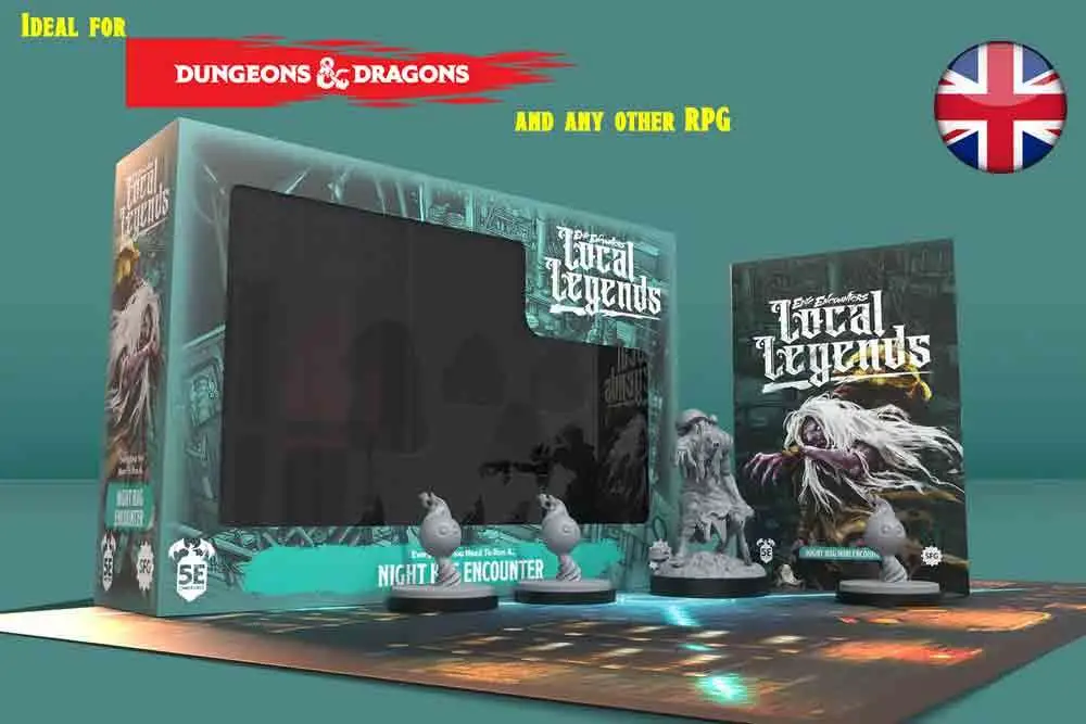 Figurine epic encounters local legends night hag - Legends