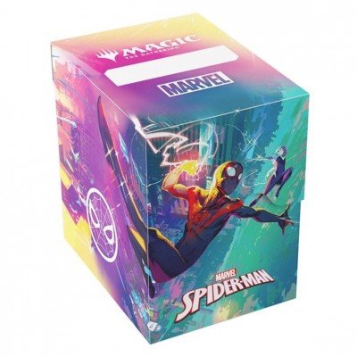 Boîtes pour cartes - Magic: The Gathering - Marvel's Spider-Man - Deck Box Soft Crate 80+ SPIDER-MAN ET SPIDER-GWEN - type-boites-pour-cartes