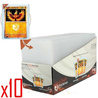 Protection carte - Phoenix Shield - TOPLOADER 35PT 3"X4" X 1000 DELUXE (WITH PROTECTIVE FILM) - Phoenix Shield