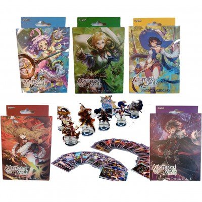 Deck préconstruit - Force of Will TCG - ALTERNATE SOULS - ARENA - de Démarrage - ALTERNATE SOULS ARENA - 5 Decks différents - Anglais - Jeux de cartes & cartes à jouer