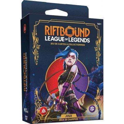 Deck préconstruit - Riftbound: League of Legends TCG - Deck de Demarrage - JINX - FR - Riftbound: League of Legends TCG