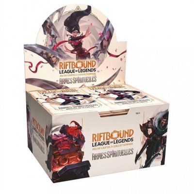 Display de boosters - Riftbound: League of Legends TCG - Boite de 24 Boosters - Armes Spirituelles - FR - Riftbound: League of Legends TCG