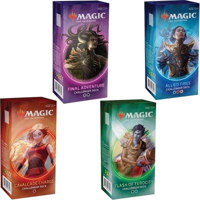 Deck préconstruit - Magic: The Gathering - Challenger Deck 2020 (4 Decks) - EN ANGLAIS - Jeux de cartes & cartes à jouer