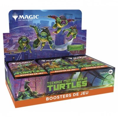 Display de boosters - Magic: The Gathering - 30 Boosters - Teenage Mutant Ninja Turtles / Les Tortues Ninja - 30 Boosters de Jeu