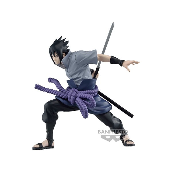 Naruto Shippuden Vibration Stars Uchiha Sasuke III 13cm