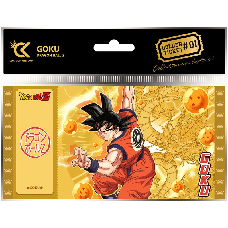 Dragon Ball Golden Ticket Goku X5