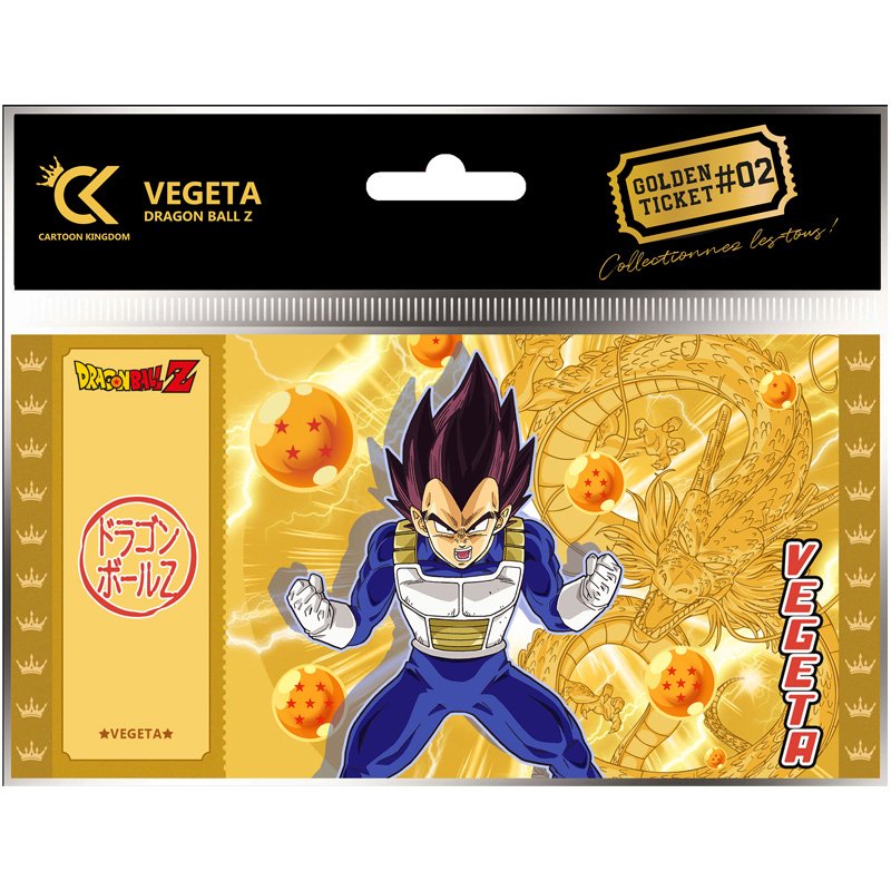 Dragon Ball Golden Ticket Vegeta X5