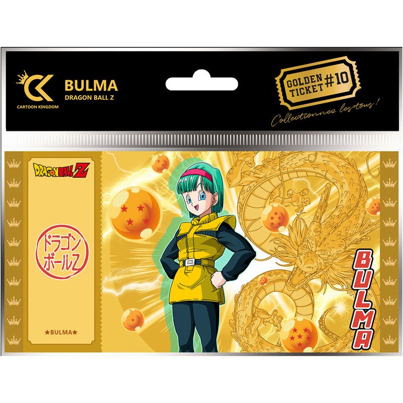 Dragon Ball Golden Ticket Bulma X5