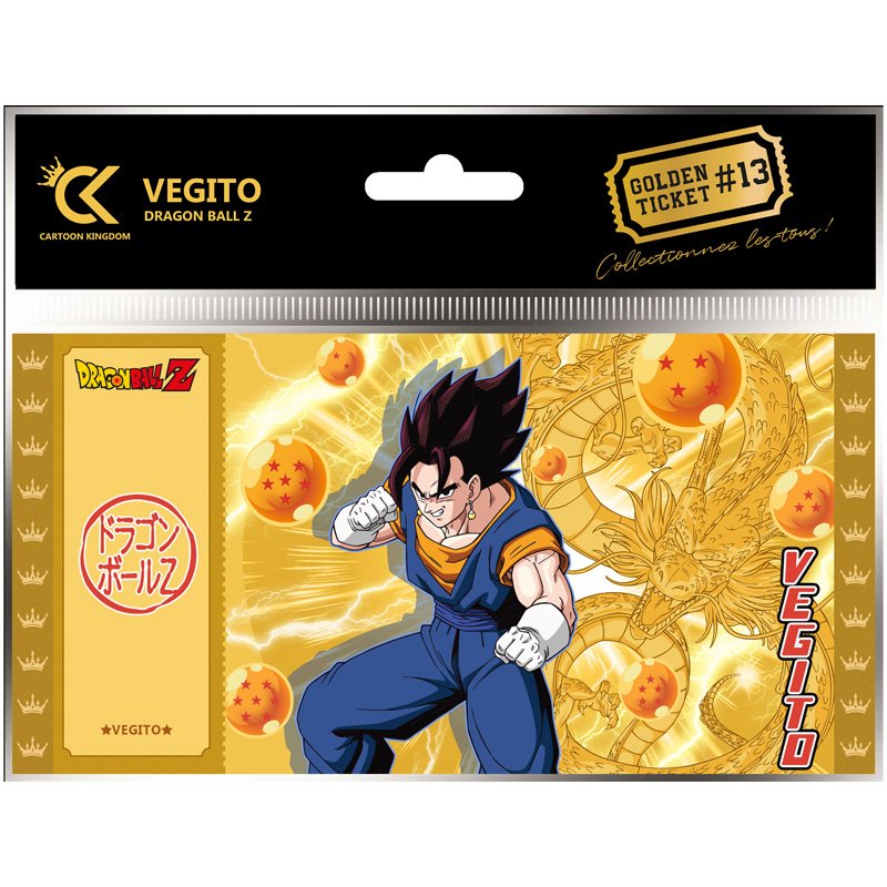 Dragon Ball Golden Ticket Vegito X5