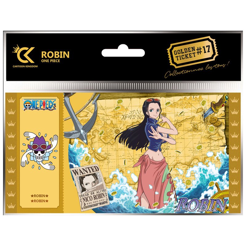 One Piece Golden Ticket Vol 2 Robin X5