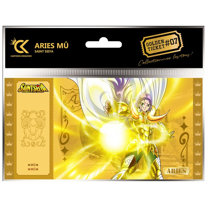 Saint Seiya Golden Ticket Mu X5