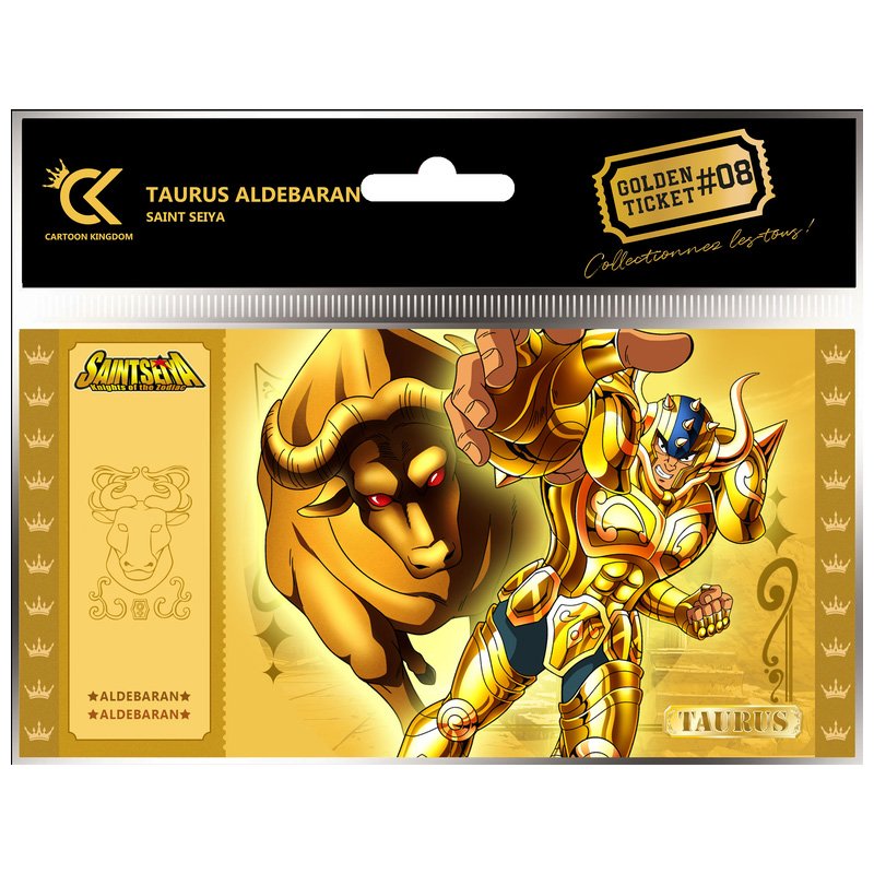 Saint Seiya Golden Ticket Aldebaran X5