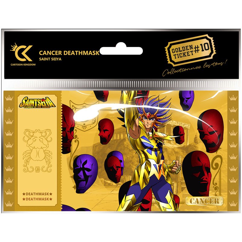 Saint Seiya Golden Ticket Deathmask X5